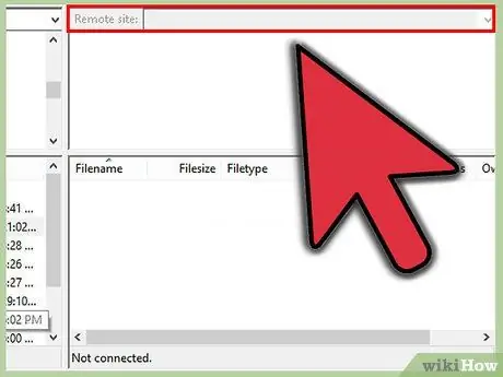 Use FileZilla Step 8