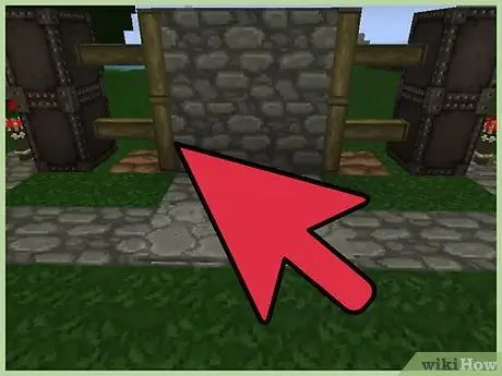 Maak een automatische zuigerdeur in Minecraft Stap 16 "