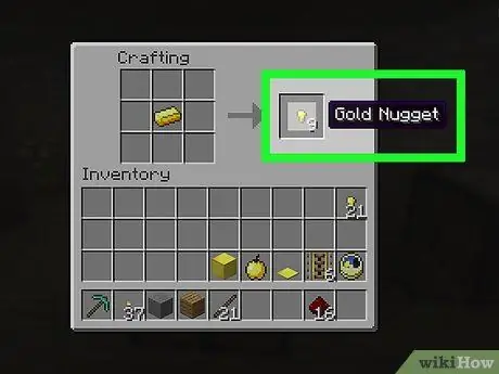 Hitta guld i Minecraft Steg 15