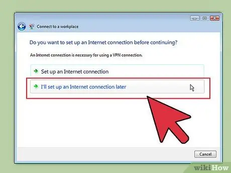 Verbinding maken met een VPN Stap 11