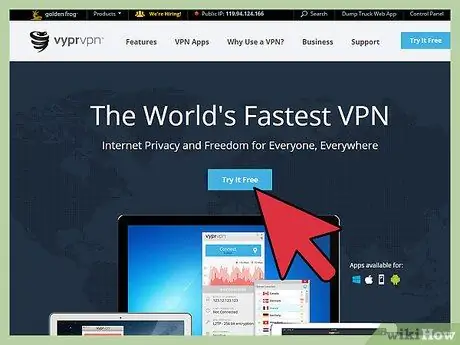 Conecte-se a uma VPN Etapa 3