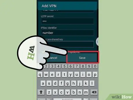 Подключитесь к VPN. Шаг 56