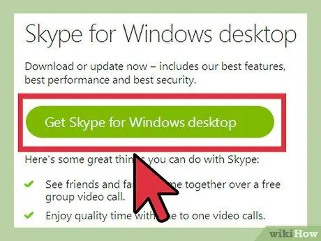 قم بتنزيل Skype الخطوة 3