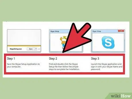 Skype Step 5'i yükləyin