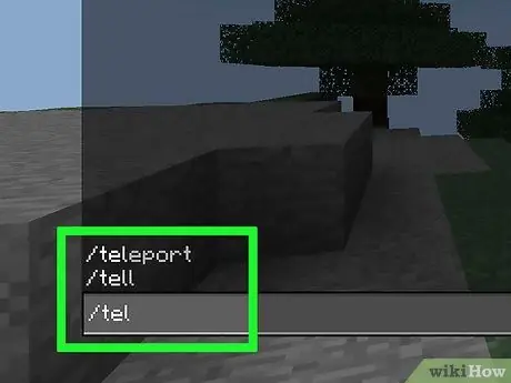 Téléportation dans Minecraft Étape 16