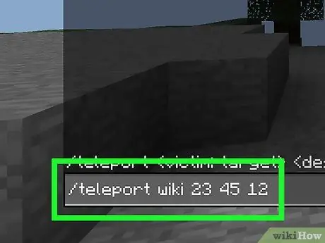 Teleport u Minecraftu Korak 19