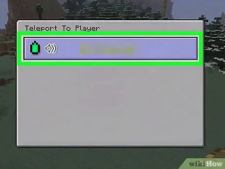 Teleport v Minecraftu 30. korak