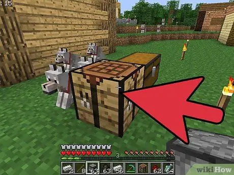 Make a Bucket in Minecraft Step 3