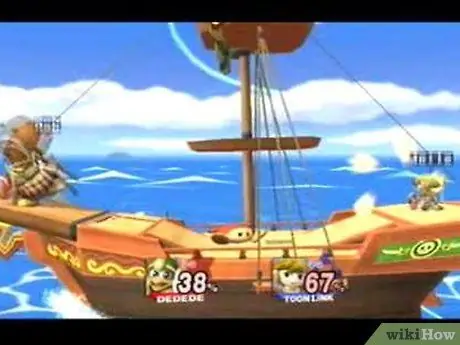 Schalte Toon Link in Super Smash Bros. Brawl Schritt 2 frei