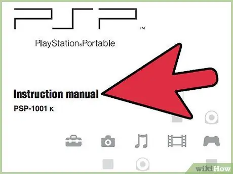 Gebruik uw Sony PSP Stap 1