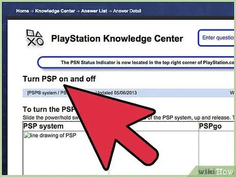 Gunakan Sony PSP Anda Langkah 4