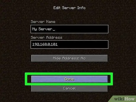 Minecraft -ning shaxsiy serverini yarating 59 -qadam