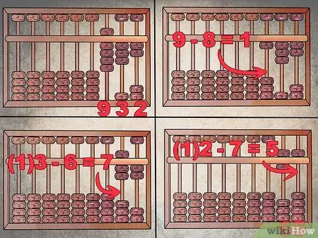 Utilizați un Abacus Pasul 9