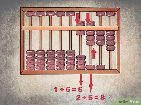 Gebruik 'n Abacus Stap 6