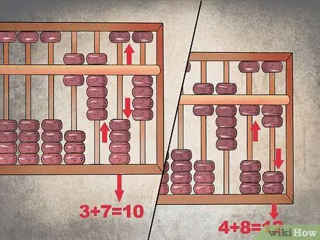 Utilitzeu un Abacus Pas 7