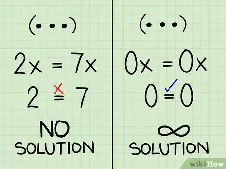 Resolver sistemas de ecuaciones algebraicas que contienen dos variables Paso 12