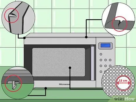 Kiểm tra lò vi sóng để phát hiện rò rỉ Bước 15