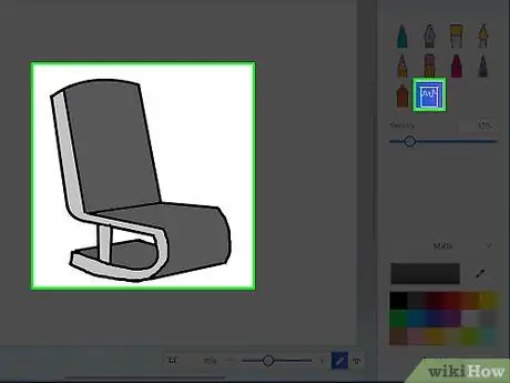 Crtanje i bojanje pomoću Microsoft Paint Korak 12