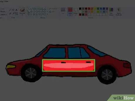 Microsoft Paint програмыг ашиглан зурж, өнгө оруулаарай 6 -р алхам