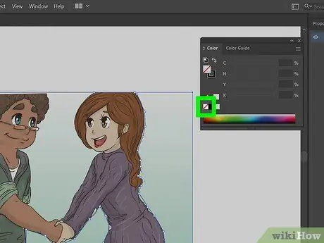 Promjena pozadine u Adobe Illustratoru Korak 3